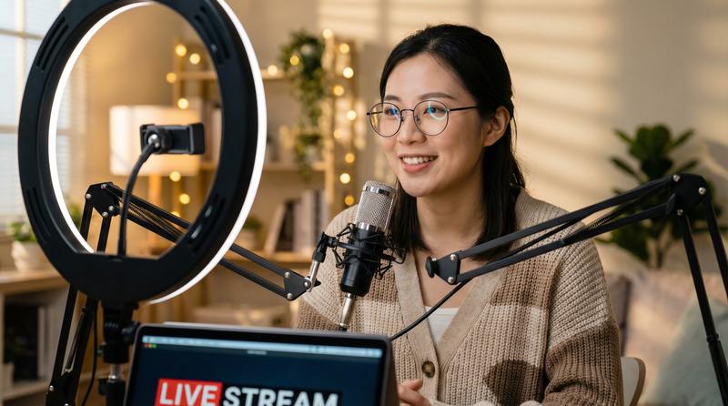 海角社区原创视频-美女主播直播间